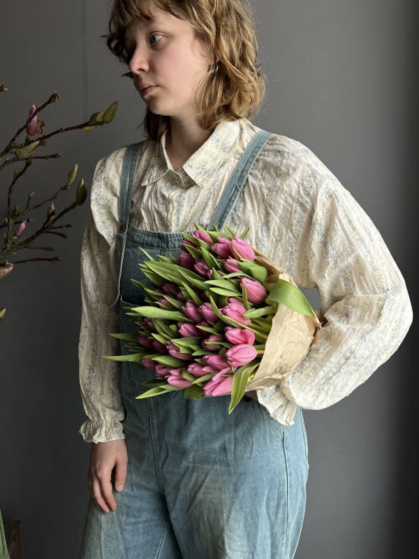 Тюльпаны, розовые