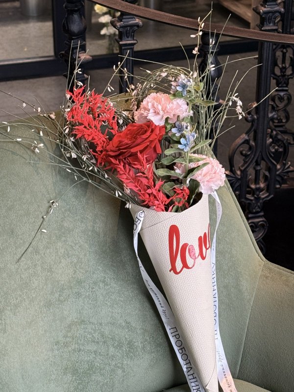 Букет-валентика