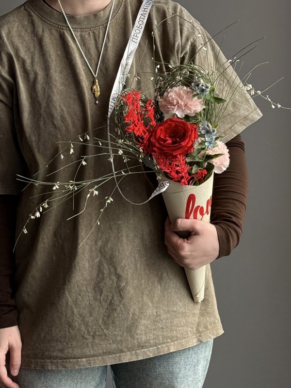 Букет-валентика