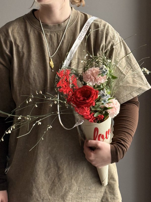 Букет-валентика