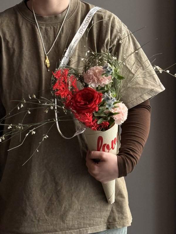 Букет-валентика