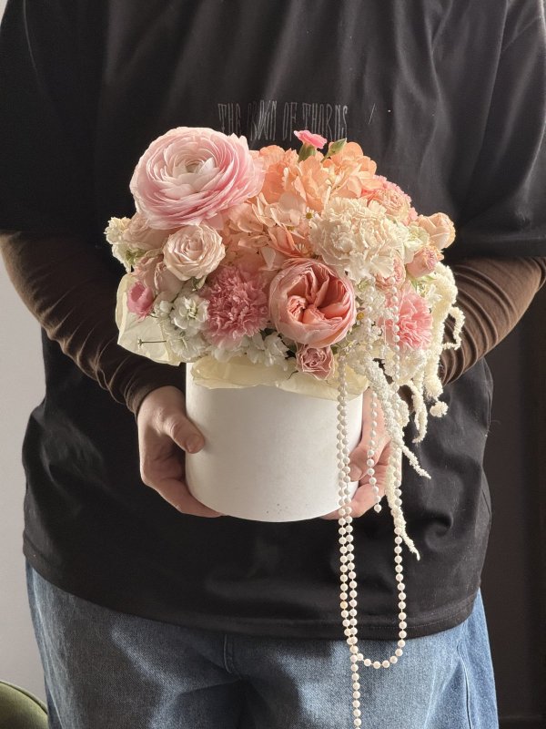 Композиция с гортензией