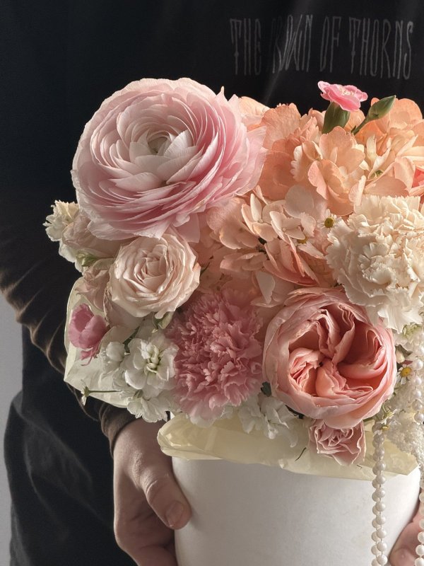 Композиция с гортензией