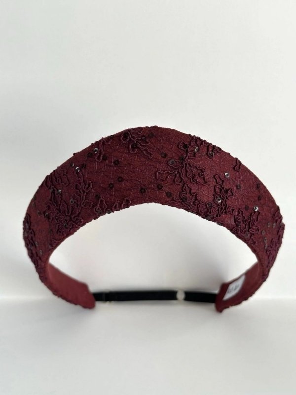 КоКо малый венец Цветы на бордо