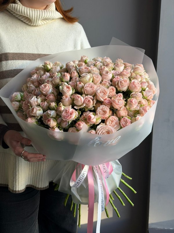 Букет с бомбастиком